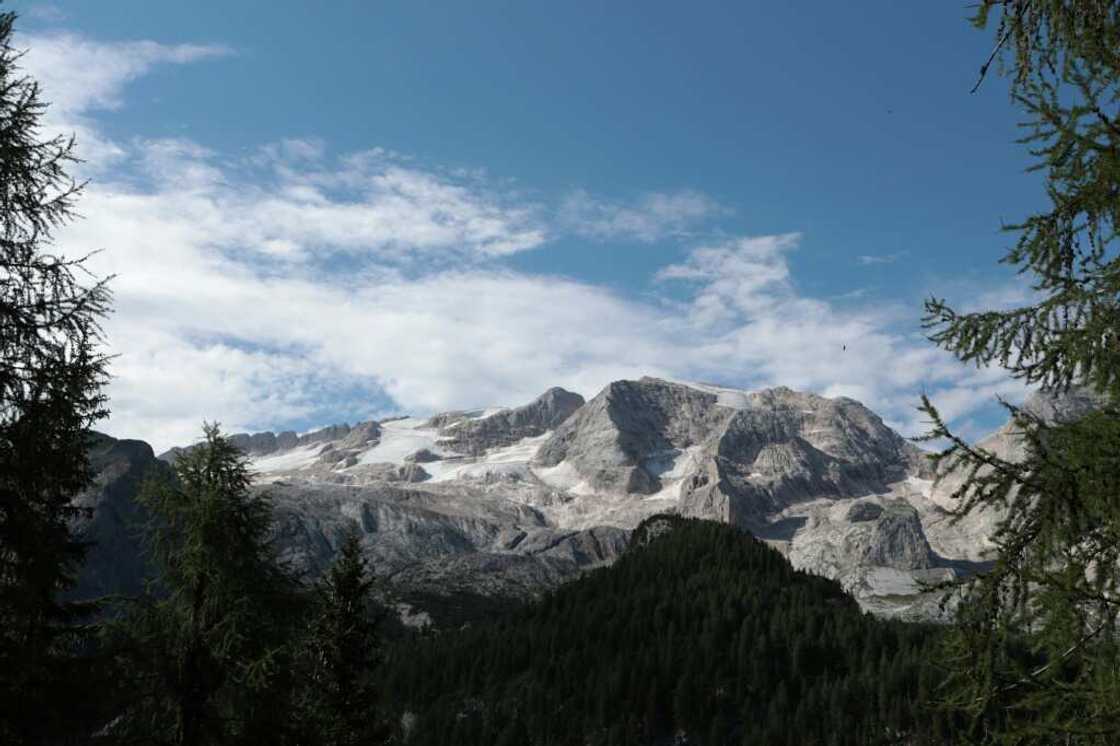 Disaster struck one day after a record-high temperature of 10 degrees Celsius at the summit of Marmolada