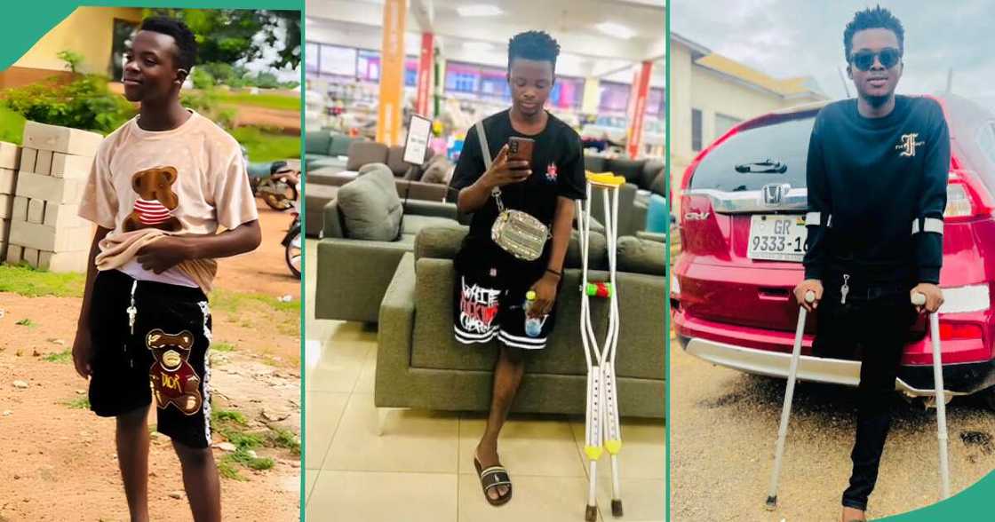 Amputee goes viral on TikTok. Amputee goes viral on TikTok.