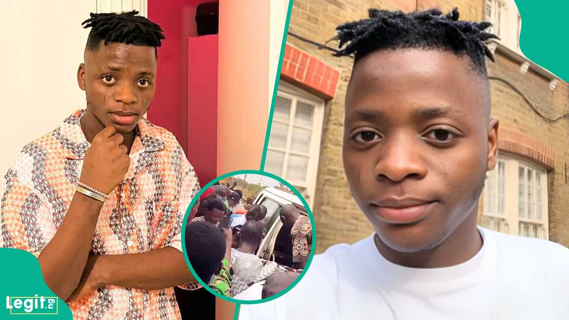 A viral video from Ayetoro shows Destiny Boy’s lifeless body being brought down from a bus, leaving witnesses in shock