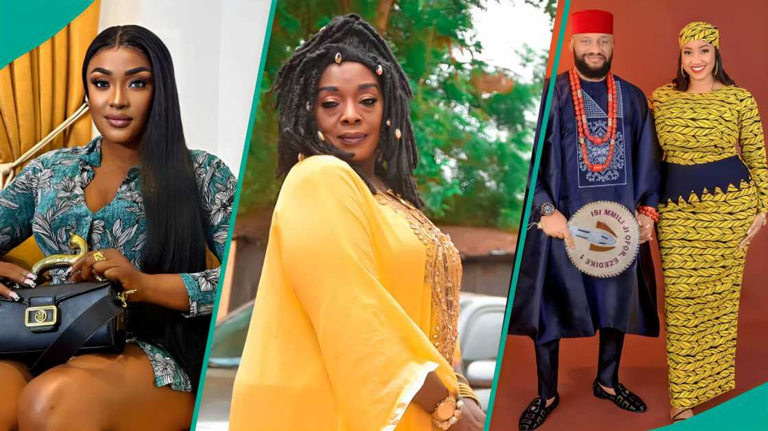 Rita Edochie’s shade gets attention amid buzz over Yul and Lizzy Gold’s yacht moment