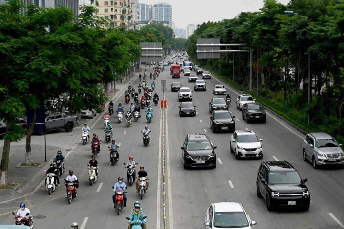 Vietnam says over half of the smog in Hanoi comes from petrol and diesel vehicles