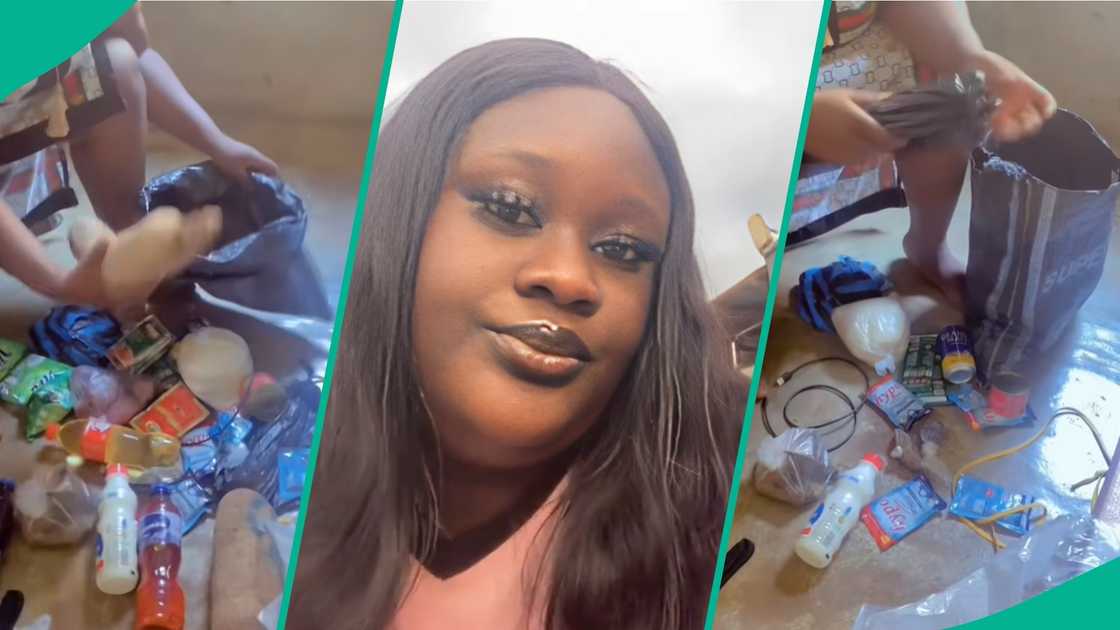 A Nigerian university student goes viral after sharing a video of the food her parents packed for school, expressing frustration over provisions and rising student living costs.