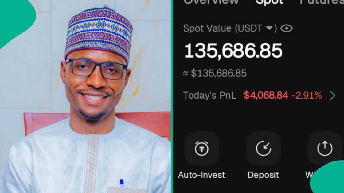 Man offers to return money seen in his crypto wallet.