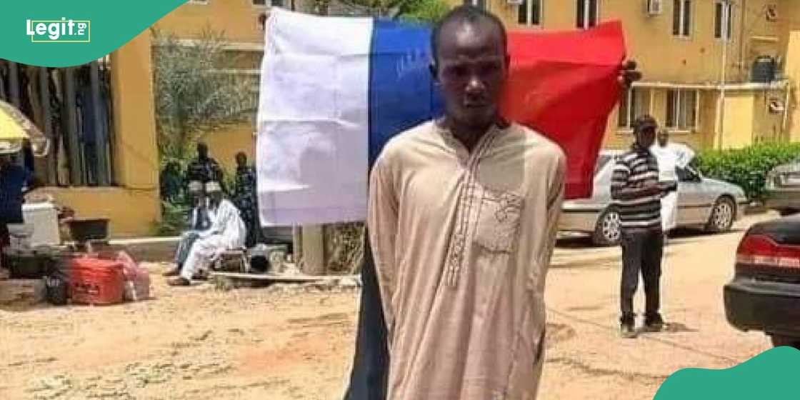 Tailor promoting spread of Russian flag arrested in Kano Tailor promoting spread of Russian flag arrested in Kano