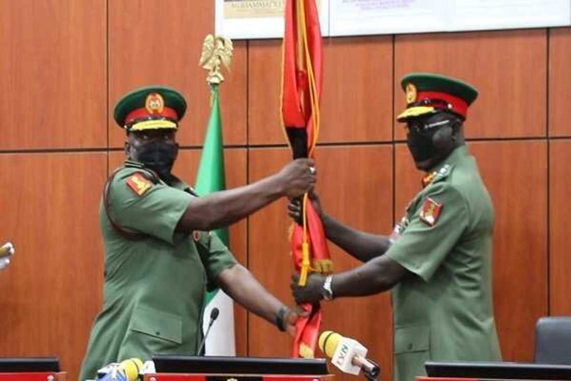 Insecurity: Attahiru takes over from Tukur Buratai as Chief of Army Staff