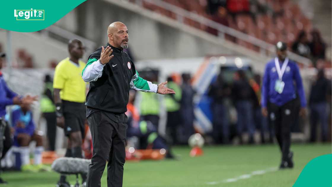 Eric Chelle, Super Eagles, Nigeria, Lesotho, Polokwane, South Africa. Eric Chelle, Super Eagles, Nigeria, Lesotho, Polokwane, South Africa.