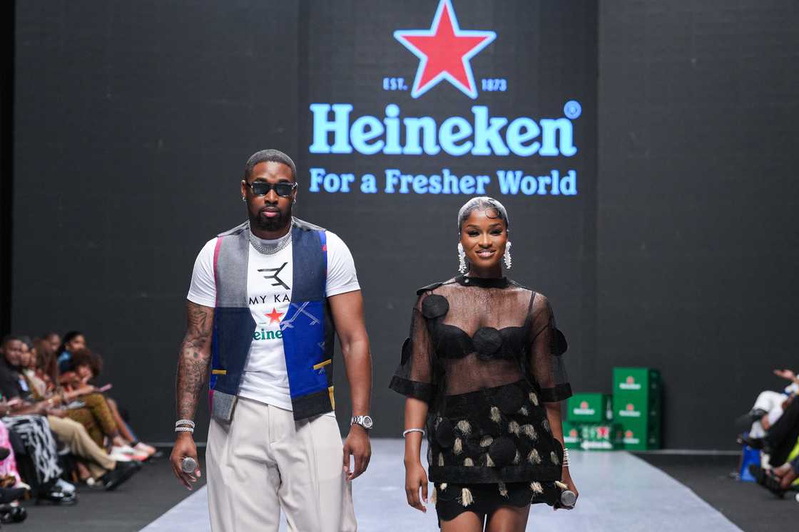 Heineken Launches the 45cl Bottle and 45 Collection at Lagos Fashion Week Heineken Launches the 45cl Bottle and 45 Collection at Lagos Fashion Week