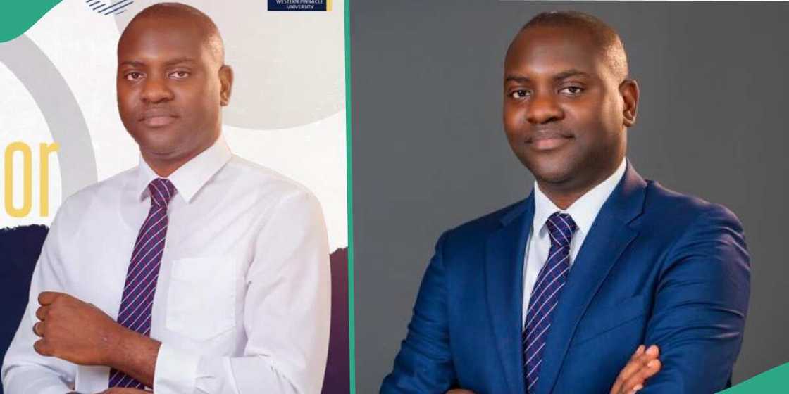 Nigerian man appointed as chancellor by online university. Nigerian man appointed as chancellor by online university.