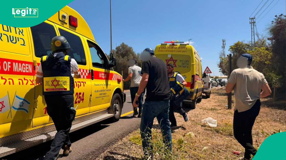 An raunata mutane a wani hari a Israila An raunata mutane a wani hari a Israila