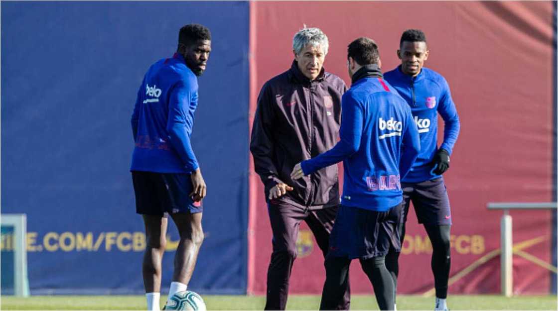 Quique Setien threatens to sue Barcelona over non-payment of his severance package Quique Setien threatens to sue Barcelona over non-payment of his severance package