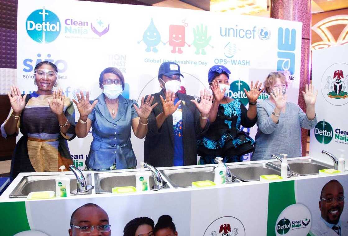 Dettol, FG Reiterates Importance of Hand Hygiene at 2021 Global Handwashing Day Event