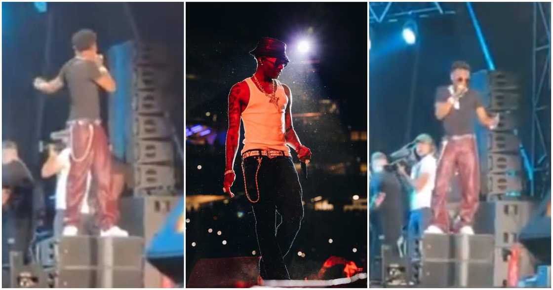 Wizkid declines female fan who wanted to follow him home after Afronation concert. Wizkid declines female fan who wanted to follow him home after Afronation concert.