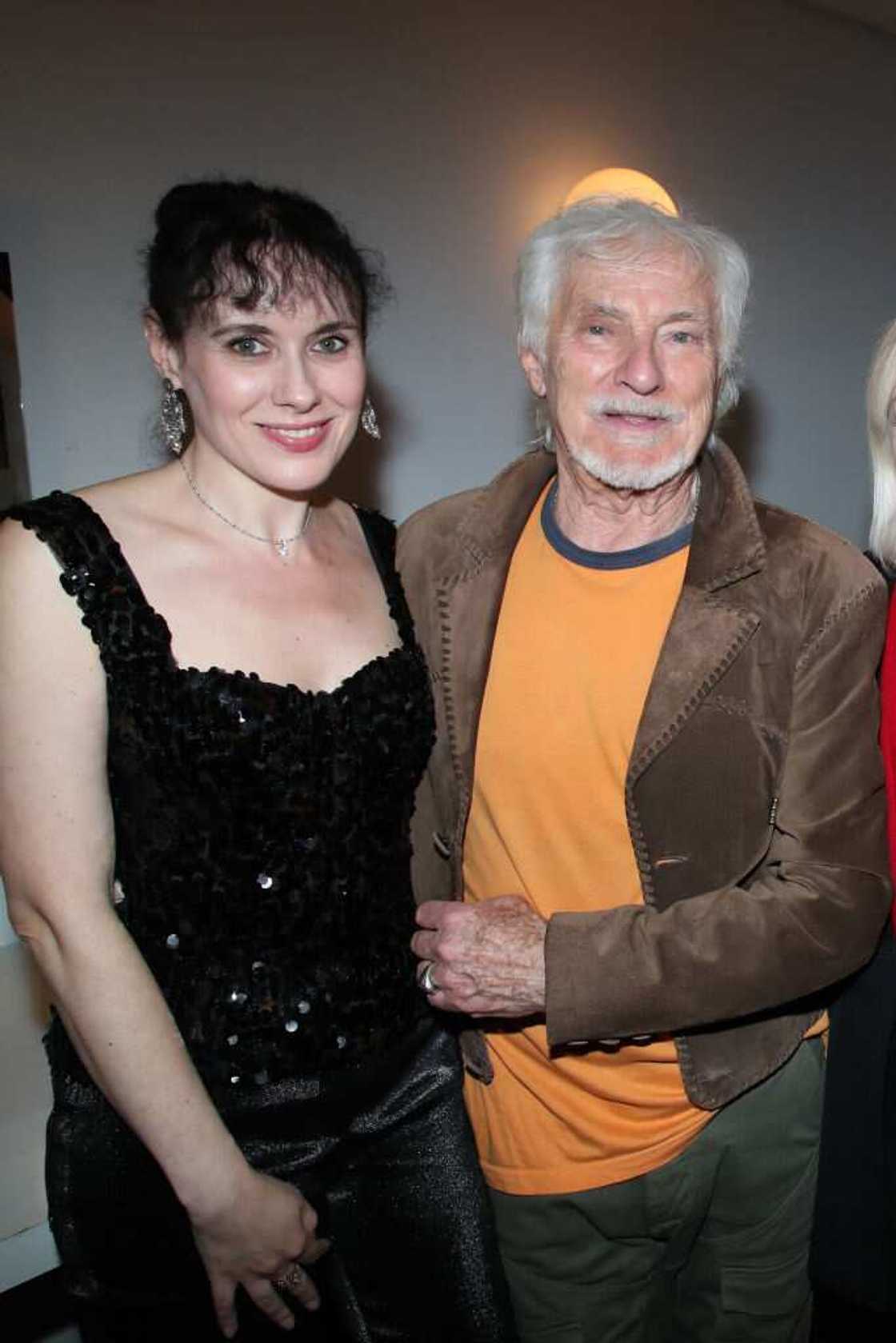 Hugues Aufray et sa compagne Muriel Hugues Aufray et sa compagne Muriel