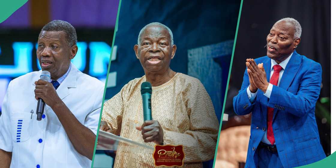 Pastor W. F. Kumuyi preaching during a Deeper Life crusade in Lagos. Pastor W. F. Kumuyi preaching during a Deeper Life crusade in Lagos.