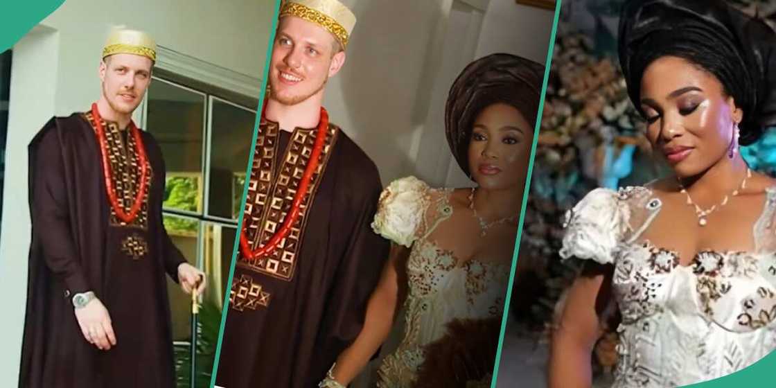 Nigerian lady marries german lover Nigerian lady marries german lover