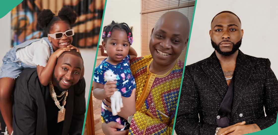 Davido claims strong family genes, between Imade’s resemblance to grandpa Davido claims strong family genes, between Imade’s resemblance to grandpa