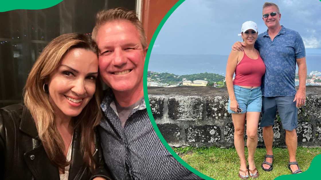 Sara Carter and her husband on Valentine's Day and Thanksgiving Day Sara Carter and her husband on Valentine's Day and Thanksgiving Day