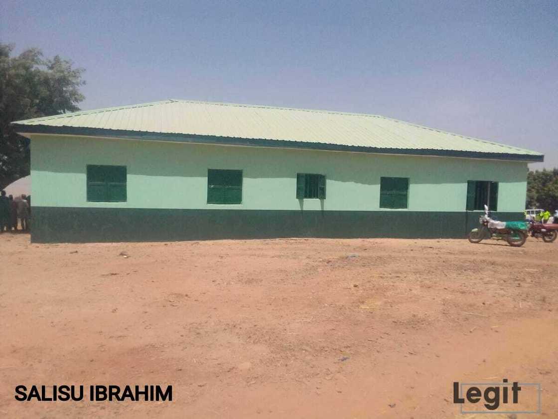 Makarantar da Gwani ya gina a Agangaro Makarantar da Gwani ya gina a Agangaro