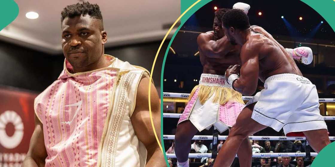 Francis Ngannou talks about his fight with Anthony Joshua.