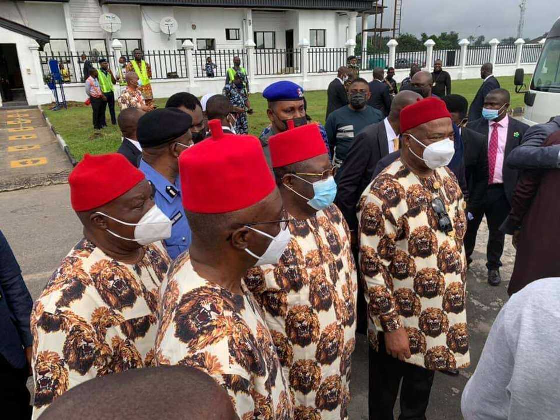Umahi is in Imo to welcome Buhari Umahi is in Imo to welcome Buhari