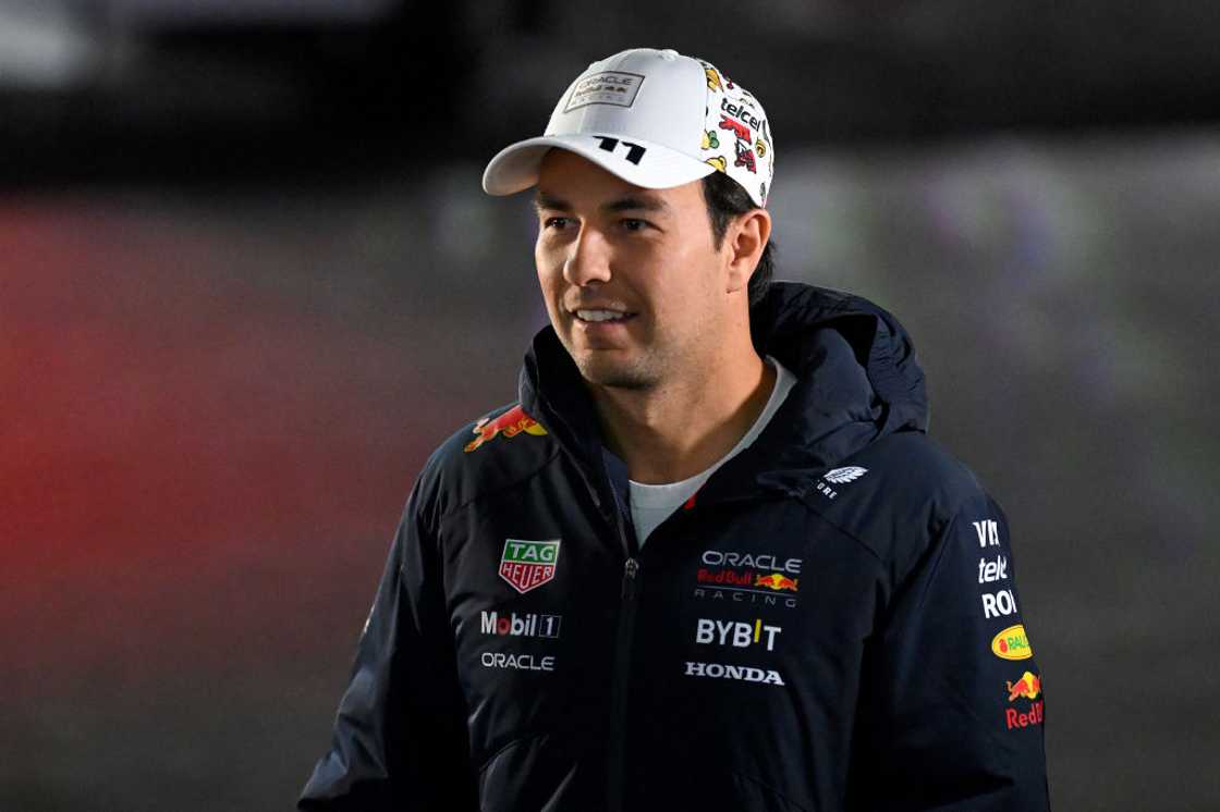 Sergio Perez ahead of the F1 Grand Prix of Las Vegas