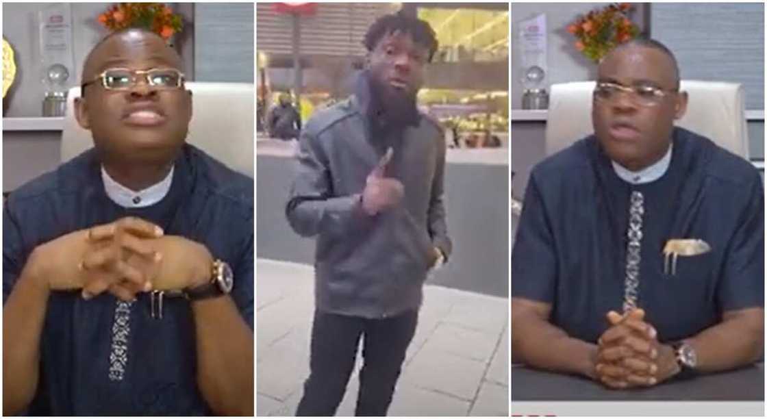 Photos of a Dr Richard Okoye and Nigerian man living abroad. Photos of a Dr Richard Okoye and Nigerian man living abroad.