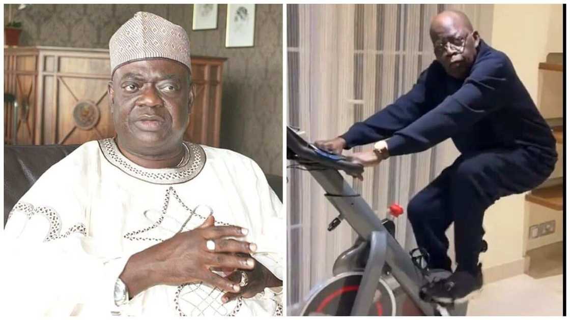 Babangida Aliyu, Bola Tinubu, PDP, APC, Tinubu cycling Babangida Aliyu, Bola Tinubu, PDP, APC, Tinubu cycling
