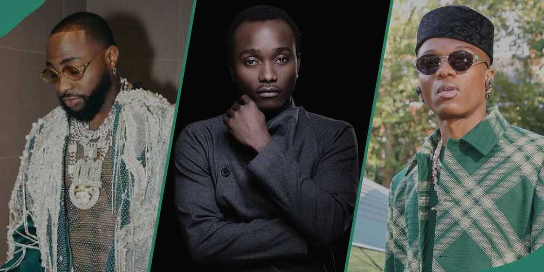 Davido and five other artistes Brymo has called out.