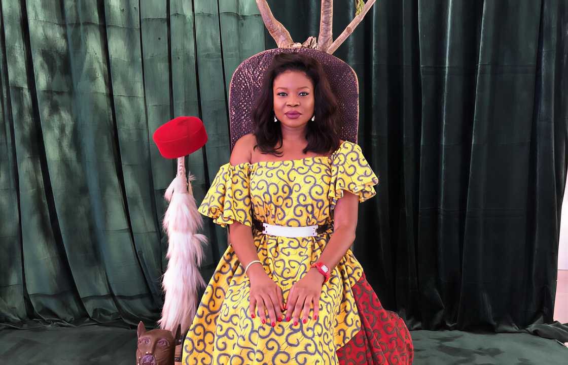 Nigerian filmmaker and director Kemi Adetiba posing for a photo Nigerian filmmaker and director Kemi Adetiba posing for a photo