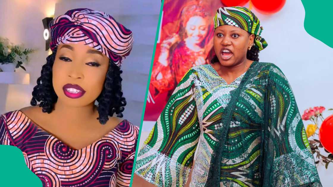 Momee Gombe ta yi magana yayin da 'yar TikTok ta zarge ta da madigo Momee Gombe ta yi magana yayin da 'yar TikTok ta zarge ta da madigo