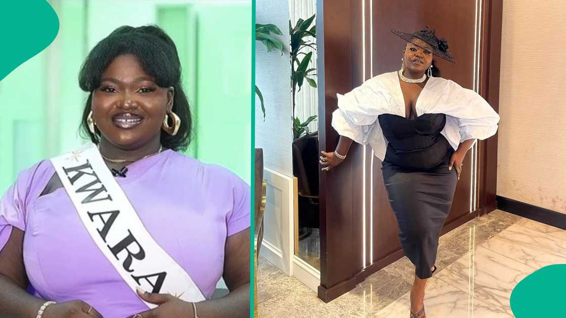 Miss Kwara speaks after Miss Universe Nigeria pageant. Miss Kwara speaks after Miss Universe Nigeria pageant.