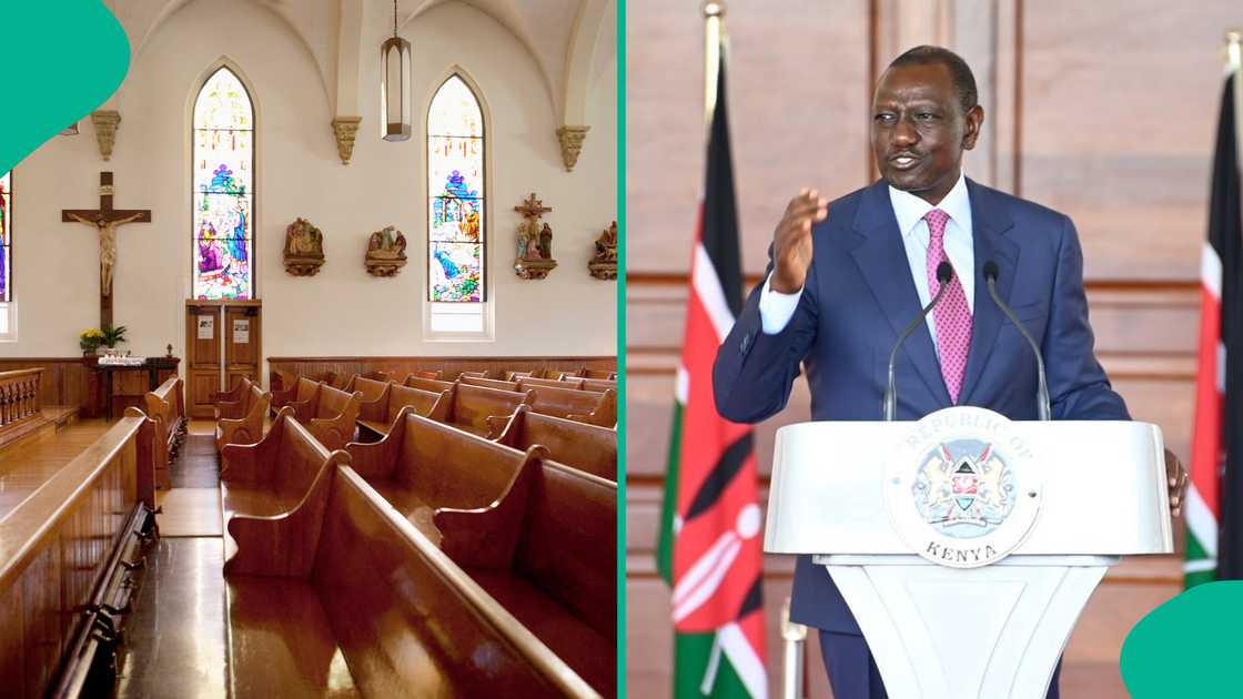 Catholic church has rejected a $40,000 donation from President William Ruto