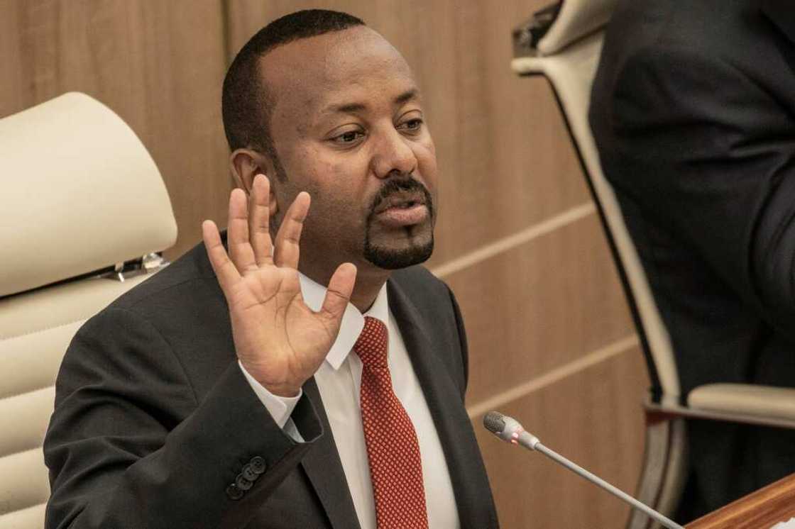 Ethiopian Prime Minister Abiy Ahmed took questions from lawmakers on a range of issues Ethiopian Prime Minister Abiy Ahmed took questions from lawmakers on a range of issues