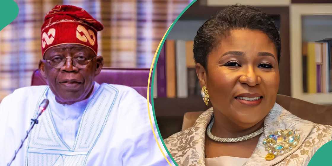 Bola Ahmed Tinubu da Misis Walson-Jack.