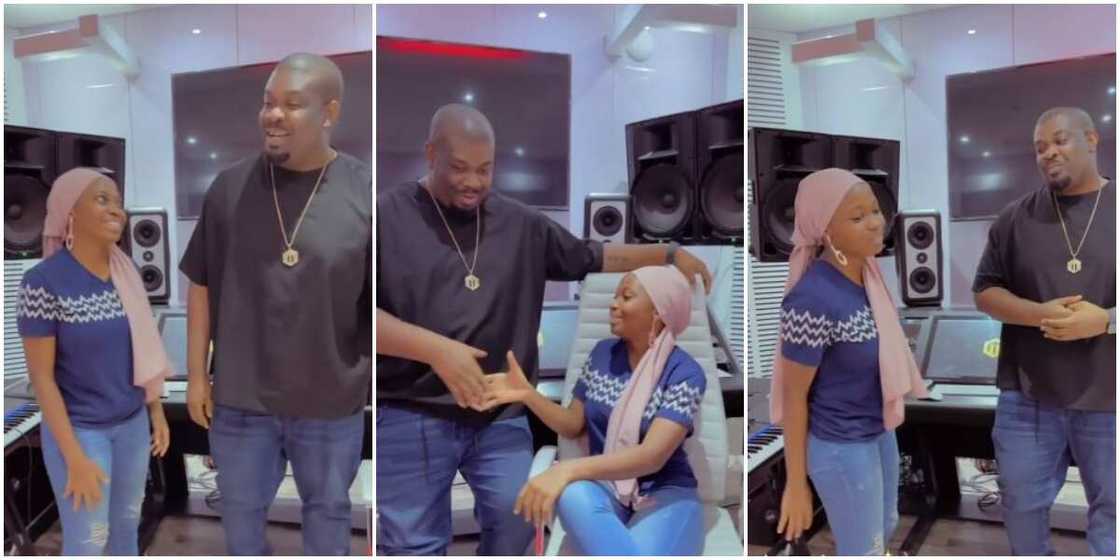 Comedian Taaooma visits Don Jazzy’s studio as he features in skit Comedian Taaooma visits Don Jazzy’s studio as he features in skit