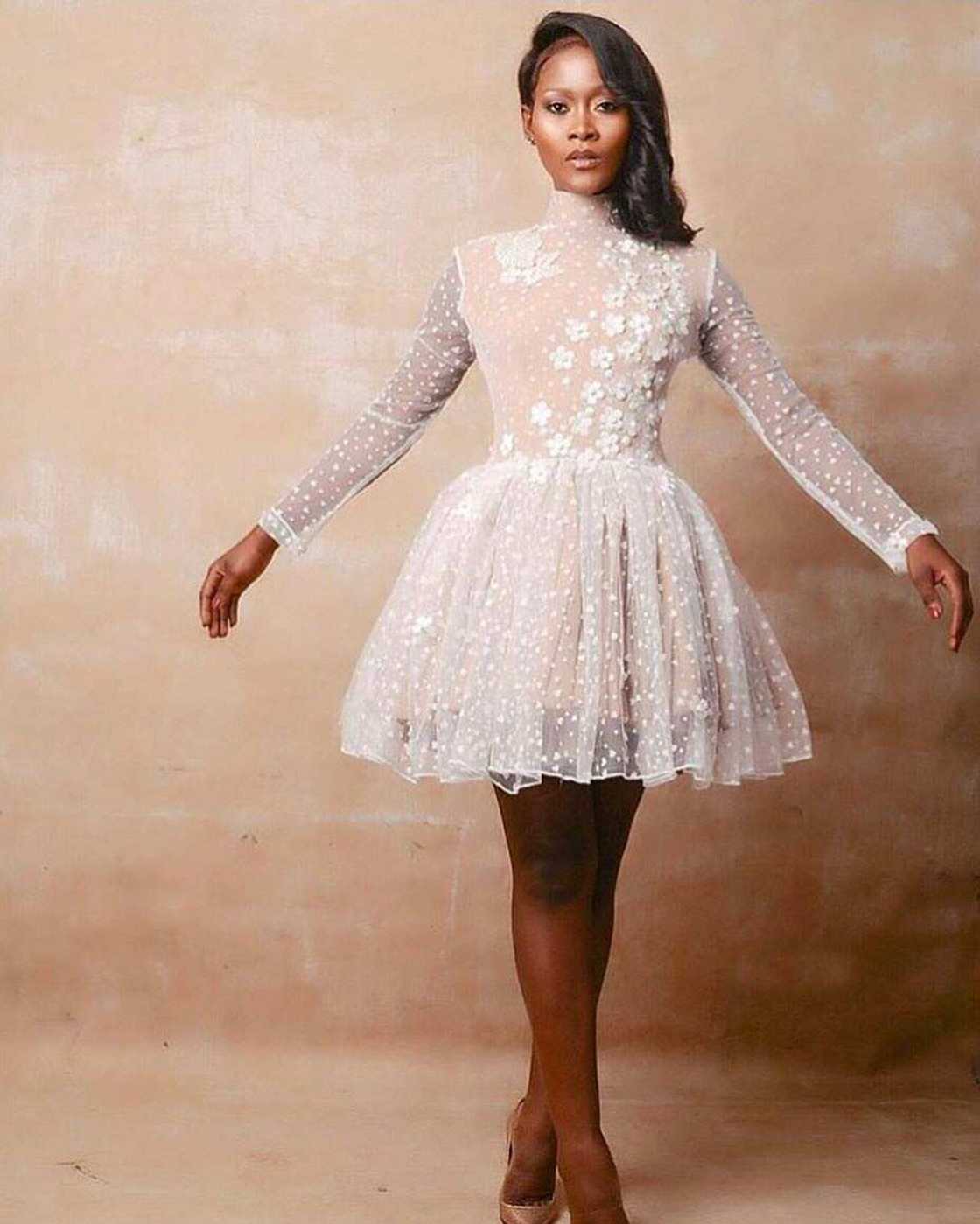 Short court wedding dress Short court wedding dress
