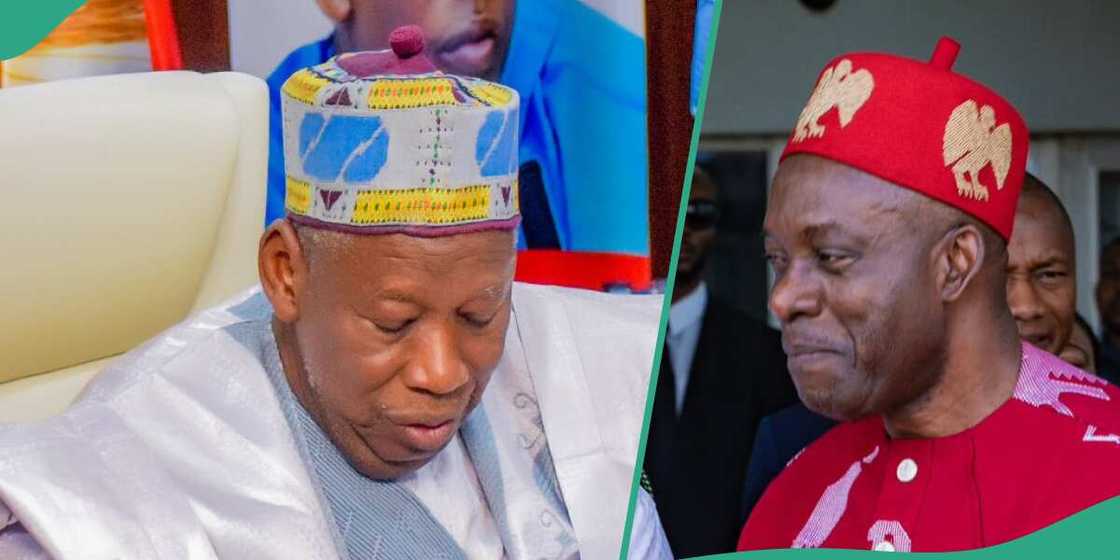 APC chairman Abdullahi Ganduje has a tough mission in Anambra state APC chairman Abdullahi Ganduje has a tough mission in Anambra state