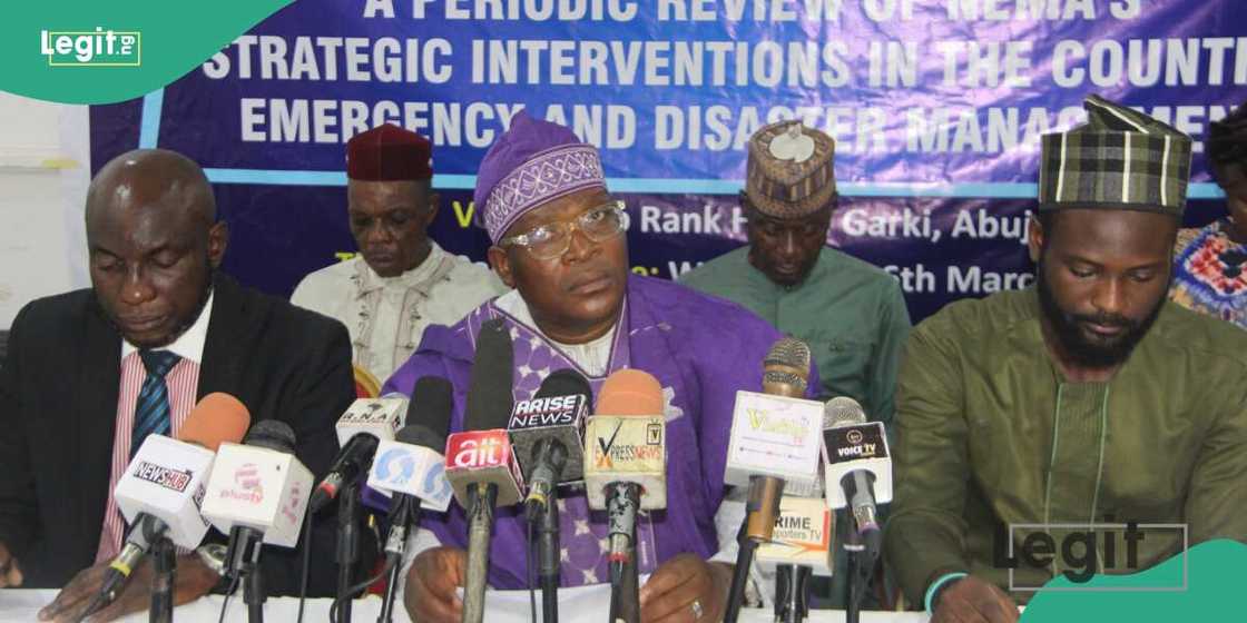 NEMA has been saddled with the responsibility of handling issues of natural disaster NEMA has been saddled with the responsibility of handling issues of natural disaster