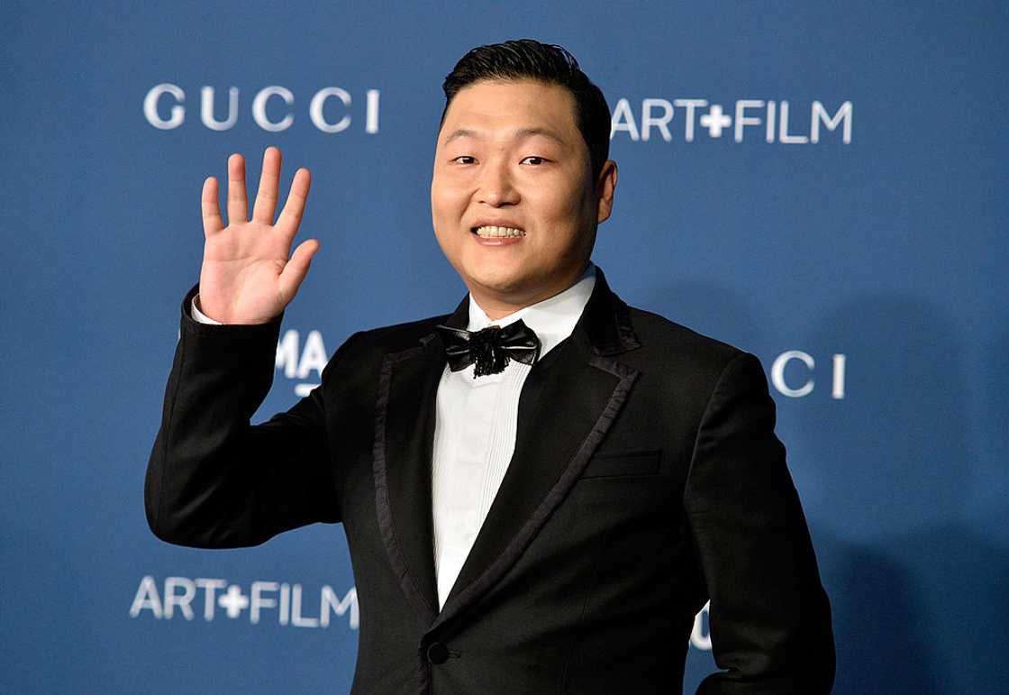 Singer Psy at LACMA in Los Angeles, California Singer Psy at LACMA in Los Angeles, California