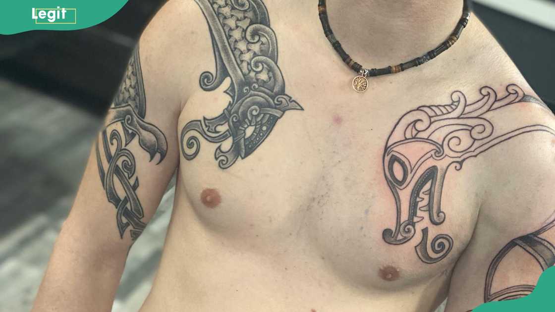 Tribal Fenrir tattoo Tribal Fenrir tattoo