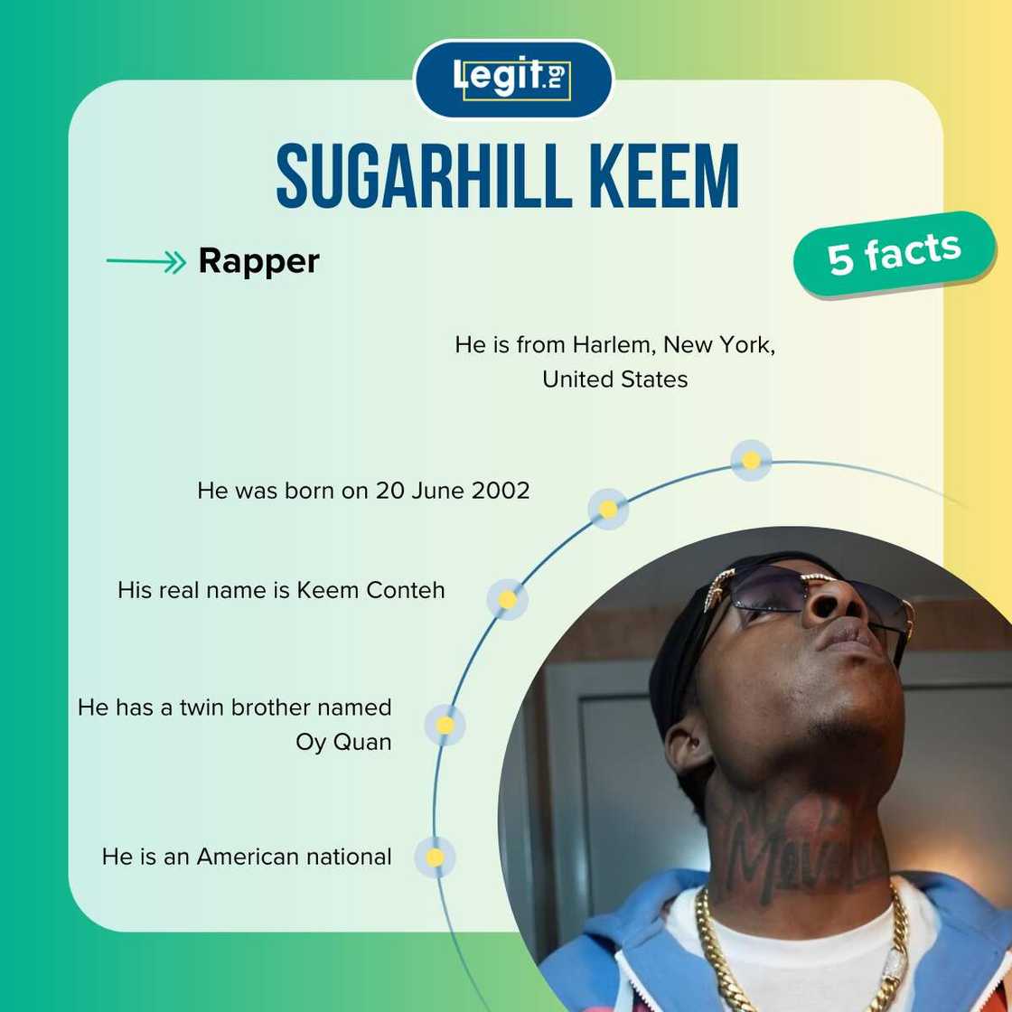 Facts about SugarHill Keem Facts about SugarHill Keem