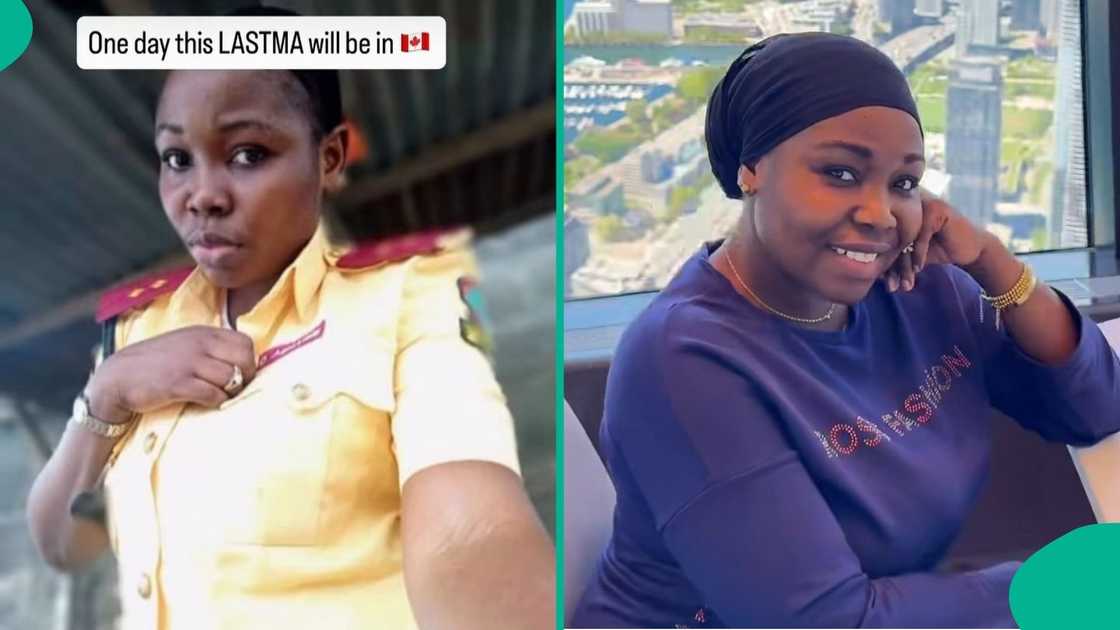 Nigerian woman who left LASTMA for Canada becomes permanent resident, stunning photos trend online Nigerian woman who left LASTMA for Canada becomes permanent resident, stunning photos trend online