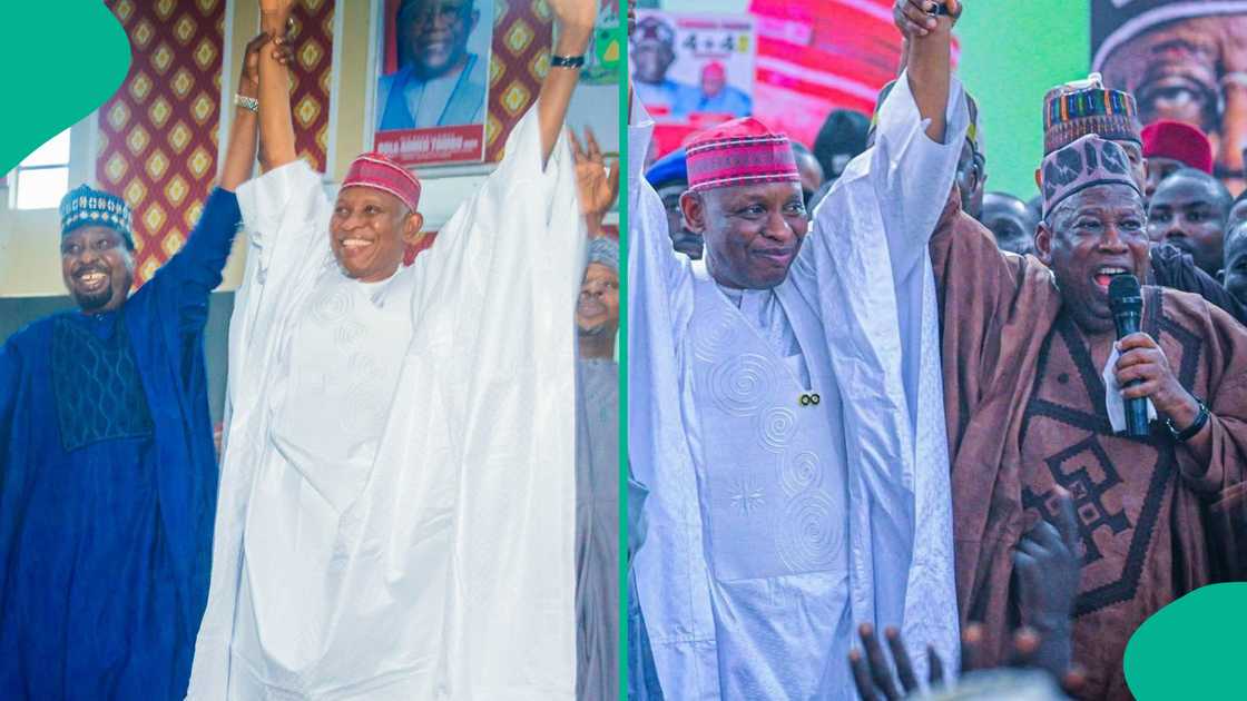 Barau Jibrin, Abba Kabir Yusuf, Abdullahi Ganduje Barau Jibrin, Abba Kabir Yusuf, Abdullahi Ganduje