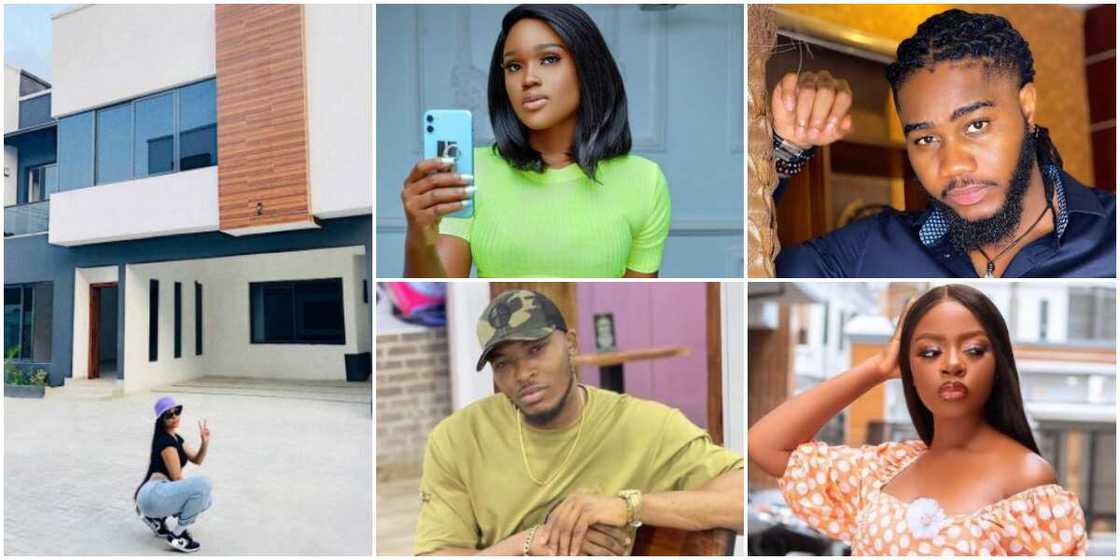 Former BBNaija housemates congratulate Nengi on new house Former BBNaija housemates congratulate Nengi on new house