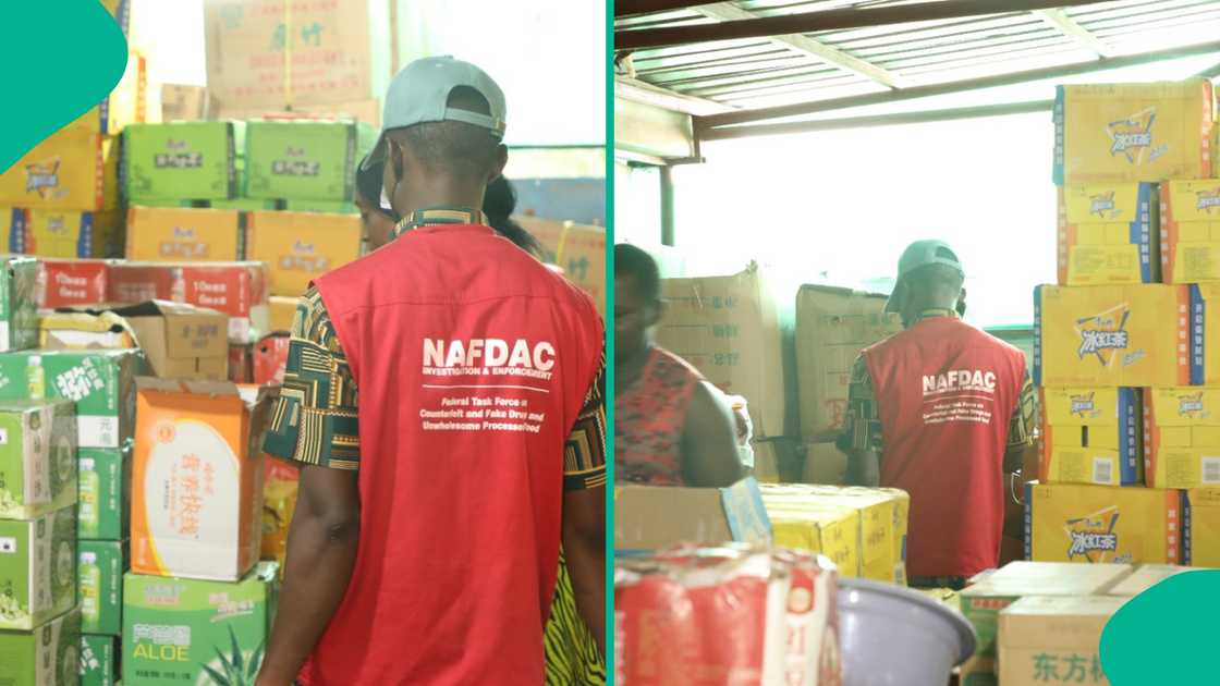 NAFDAC seals Chinese supermarkets in Abuja for selling unregistered products with non-English labels.
