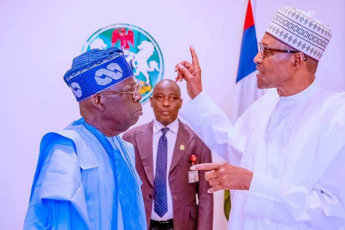 Tinubu, Buhari, APC Tinubu, Buhari, APC