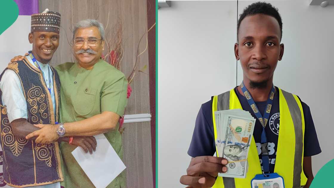 Airport cleaner rewarded with cash and promotion for returning $10,000 Airport cleaner rewarded with cash and promotion for returning $10,000