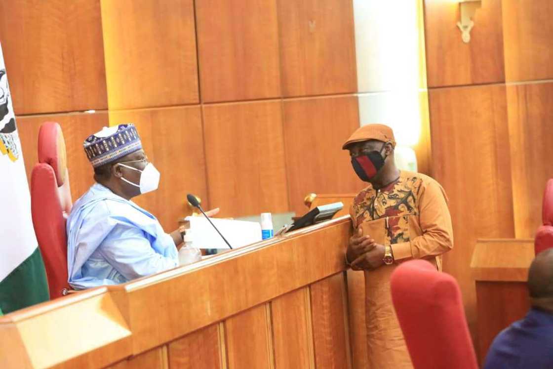 NASS: Ahmad Lawan swears in new APC senator, gives reason