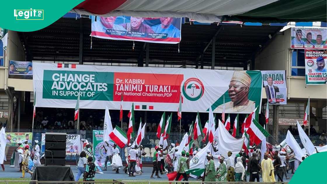 Wasu kusoshin PDP ba su samu damar halartar babban taron jam'iyyar a Ibadan ba Wasu kusoshin PDP ba su samu damar halartar babban taron jam'iyyar a Ibadan ba