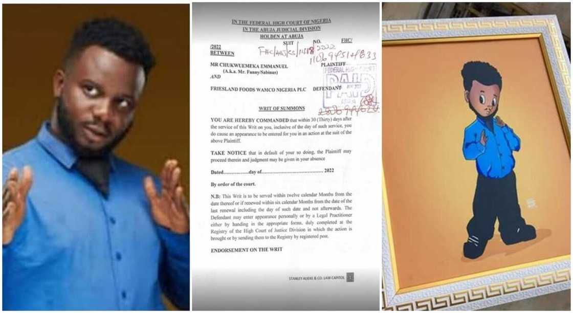 Sabinus, Nigerian comedian in his investors moves. Sabinus, Nigerian comedian in his investors moves.